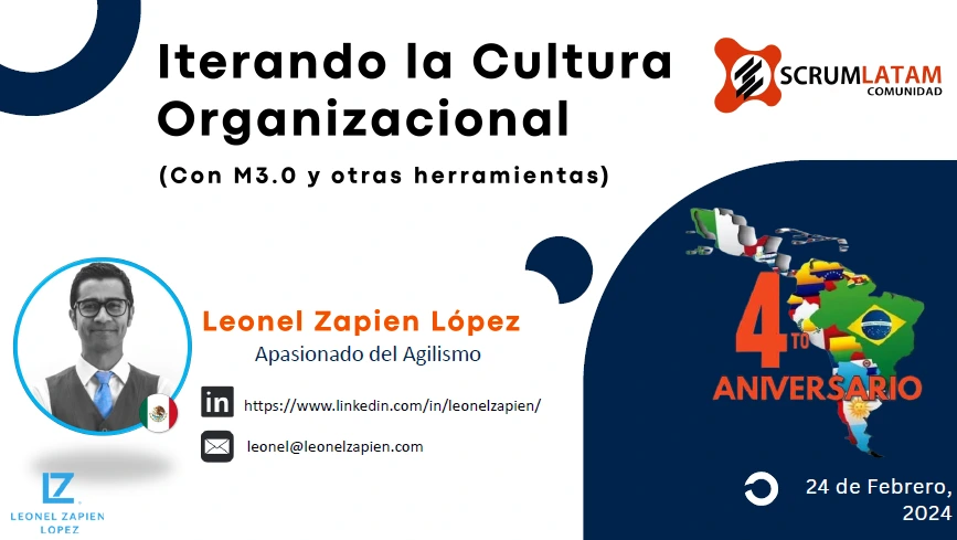 Presentación webinar: Iterando la Cultura Organizacional